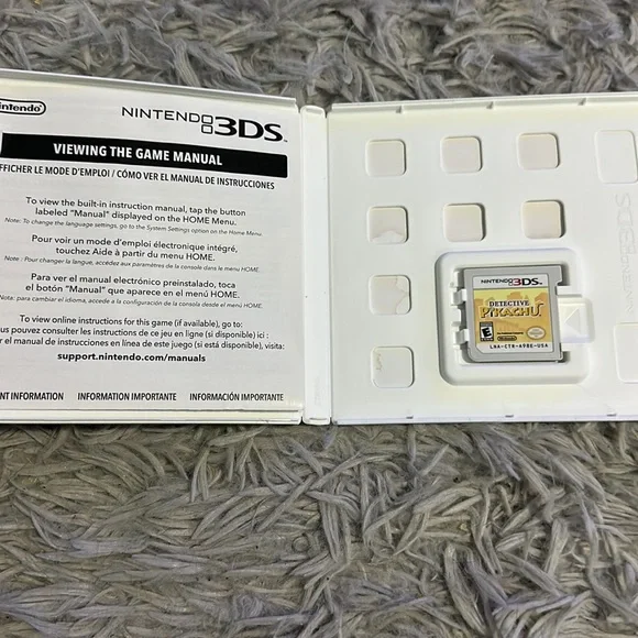 Detective Pikachu 3DS game
